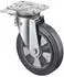 BS Rollen N120.B80.251 Schwerlast-Lenkrolle mit Totalfeststeller, Ø250mm, 550kg (N120.B80.251)
