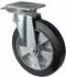 BS Rollen N120.B80.251 Schwerlast-Lenkrolle mit Totalfeststeller, Ø250mm, 550kg (N120.B80.251)