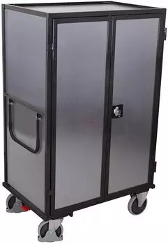 VARIOfit VARIOfit Etagenwagen Stahlblech 5 Etagen 500kg Anthrazitgrau RAL 7016 (sw-800.988/AG)