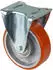BS Rollen Bockrolle Guß-Polyurethanbandage 125mm 300kg (LB510.B90.125)