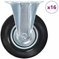 vidaXL 16 Stk. Bockrollen 125 mm