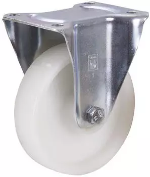 VARIOfit Bockrolle Polyamid 150x40mm wei&szlig; 350kg (bpp-150.000)