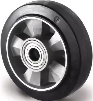 Tecwerk Ersatzrad Gummi &Oslash;200mm, Tragf&auml;higkeit 500kg, Nabenl&auml;nge 60mm (2000256422)