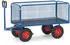 Fetra Handpritschenwagen mit Zugöse, Luftbereifung, 1000kg, 1200x800mm (6434LZ)