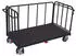 VARIOfit Dreiwandwagen mit senkrechten Streben 1200kg Elastikbereifung RAL 7016 (sw-1607/AG)