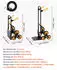 VEVOR Treppensteiger Transportkarre 150kg, 6 Räder, klappbar (JL-LLC-C)