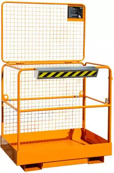 Bauer SIKO Sicherheitskorb f&uuml;r Stapler, 300kg, 2 Personen, RAL 2000 Gelborange (SIKO)