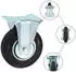 vidaXL Schwerlastrolle 125mm 100kg 32er-Set, 16 Lenkrollen mit Bremse, 16 Bockrollen (278050)