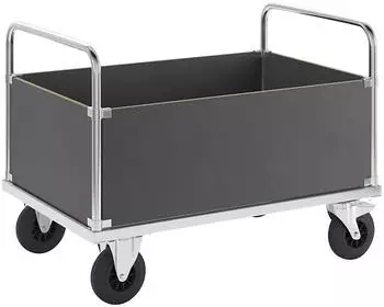 Kongamek Kastenwagen verzinkt 1200x800x900mm 500kg Bremse (KM635-3HB)