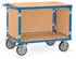 Fetra Tischwagen 3400 mit 3 Wänden, Ladefläche 850x500mm (3400)