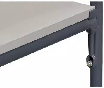 Fetra Fachboden f&uuml;r Etagenwagen 1000x700mm, Sandwich, mittelgrau (E8102ETAW-7016)