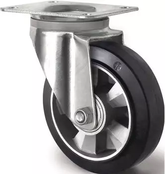Tecwerk Schwerlastlenkrolle Elastikgummi D.200mm 500kg (2000256402)