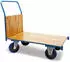 Wiltec Plattformwagen 600kg Vollgummireifen mit Bremse (61902)