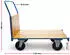 Wiltec Plattformwagen 600kg Vollgummireifen mit Bremse (61902)