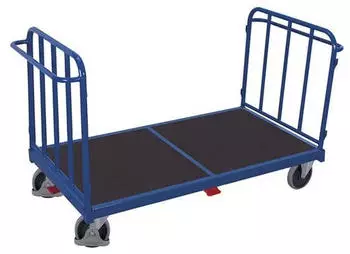 VARIOfit Doppelstirnwandwagen mit senkrechten Streben 1305x880mm 500kg (sw-1313)