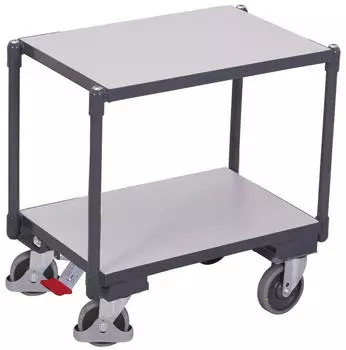 VARIOfit VARIOfit ESD Euro-Systemroller 2 Ladefl&auml;chen 675x415x665mm (sw-410.546)