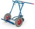 Rollcart Stahlflaschenkarre mit Stützrad 200kg Traglast für 2 Flaschen a 40-50 Liter Vollgummi (17-9776)