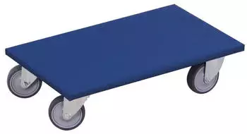 VARIOfit M&ouml;belhund mit thermoplastischer Bereifung, blau (mh-935.020)
