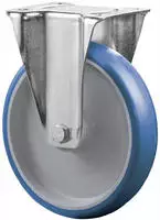 Bs Rollen - Bockrolle Rad-&oslash; 80 Mm Tragf&auml;higkeit 100 Kg Polyurethan, Blau...