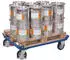 VARIOfit Palettenfahrgestell 1200x800mm 1200kg Elastikvollgummibereifung (sw-870.001)