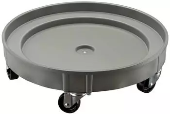 Wiltec Fassroller Transportroller &Oslash;60cm bis 400kg Lenkrollen (65398)