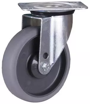 VARIOfit Lenkrolle Thermoplastisch 125x32mm Grau 150kg (lpg-125.050)