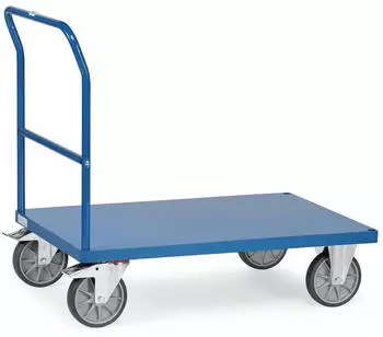 Fetra Schiebeb&uuml;gelwagen Blechplattform 1000x700mm 600kg (2502B)