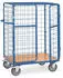 Fetra Paketwagen mit Dach, DG-Wände, DF-Türen, 1000x600mm, 600kg (8481-3D)
