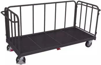 Cordes VarioFit Dreiwandwagen mit senkrechten Streben, 1200kg, anthrazitgrau RAL 7016 (sw-2007/AG)
