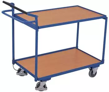 VARIOfit VARIOfit Tischwagen 2 Ladefl&auml;chen mit Totmannbremse (sw-600.548)