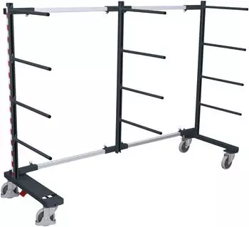 Cordes VARIOfit Tragarmwagen einseitig, 840-3200mm, anthrazitgrau RAL 7016 (sw-310.006/AG)