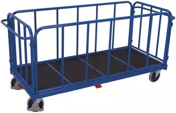Cordes VARIOfit Vierwandwagen mit senkrechten Streben, 500kg, Gummibereifung (sw-2014)