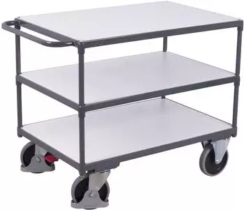 Cordes VARIOfit Schwerlast-ESD-Tischwagen 3 Ladefl&auml;chen 1200x800mm 500kg (sw-800.662)