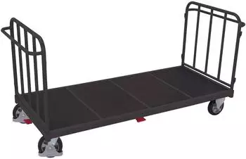 Cordes Doppel-Stirnwandwagen senkrechte Streben 1200kg anthrazitgrau RAL 7016 (sw-2003/AG)