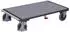 VARIOfit Plattenwagen ohne Bügel, Gummireifen, 1200x800mm, 500kg (sw-1282/AG)