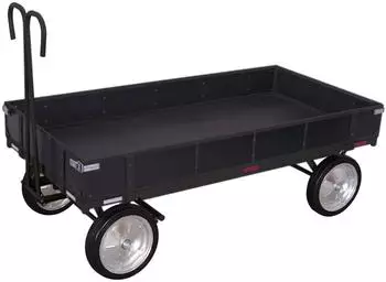 Cordes Handpritschenwagen mit Bordwand RAL 7016, 1985x980mm, 1250kg (zu-15201/AG)