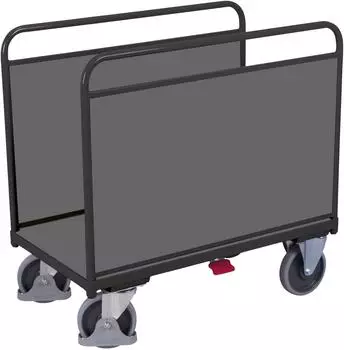 VARIOfit Seitenb&uuml;gelwagen Holzl&auml;ngsw&auml;nde 1260x740mm anthrazitgrau RAL 7016, 500kg (sw-800.200/AG)