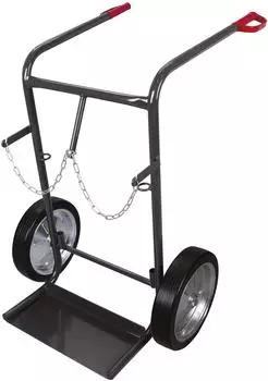 VARIOfit Stahlflaschenkarre 2 Flaschen 40-50L anthrazit (fk-1300/AG)