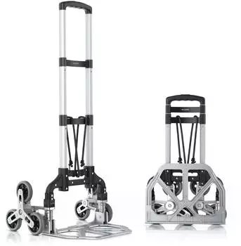 Brandson Sackkarre Treppensteiger, Aluminium, klappbar, 75kg (307533)