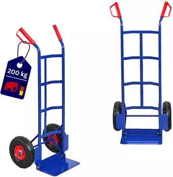 Proregal Sackkarre ODIN klappbar, 200kg, Luftr&auml;der, blau (ODIN)