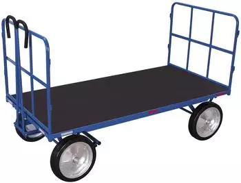 Cordes VARIOfit Handpritschenwagen 2 Rohrgitterw&auml;nde Vollgummibereifung 1940x1000mm (zu-42201)