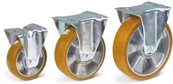 Fetra Bockrolle 200x50mm Polyurethanbereifung 350kg (71324)