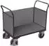 VARIOfit VARIOfit Dreiwandwagen mit Holzwänden 1000x675mm, anthrazitgrau RAL 7016 (sw-700.302/AG)