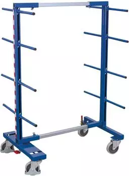 VARIOfit Tragarmwagen zweiseitig, ausziehbar 540-1700mm, 16 Tragarme (sw-160.007)