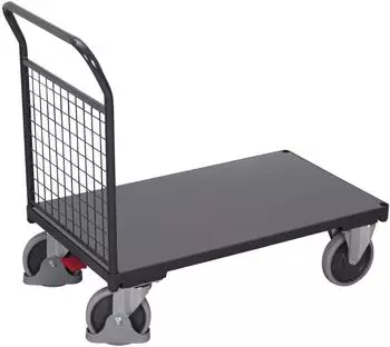 VARIOfit Stirnwandwagen mit Drahtgitter 1030x600mm anthrazitgrau RAL 7016 (sw-600.101/AG)