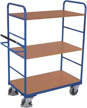 VARIOfit VARIOfit Etagenwagen 3 Etagen 1000x600mm Totmannbremse (sw-600.265)