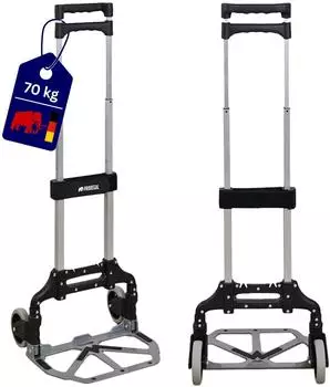 Proregal ELEPHANT klappbare Alu-Sackkarre, ergonomisch, 70kg (PR_RHY1-01)