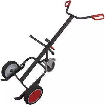 Cordes VARIOfit Fass-Sackkarre Stahl 250kg, Vollgummi, anthrazitgrau (fk-1104/AG)
