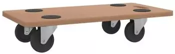 vidaXL Rollbretter 6er-Set, rechteckig, Holzwerkstoff (154886)