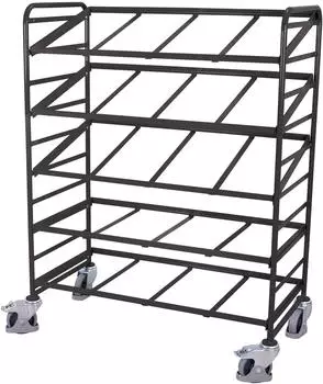 Cordes VARIOfit Eurokastenwagen 4 neigbare Etagen 1240x610mm anthrazitgrau (sw-610.300/AG)
